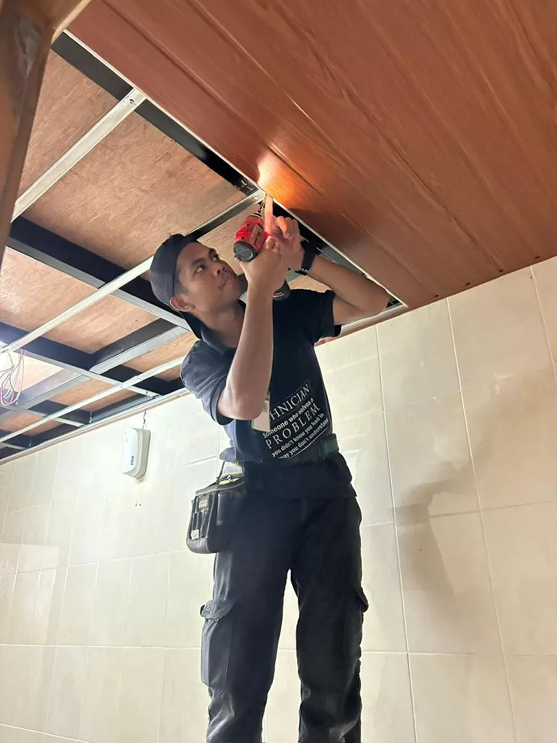 PVC & Plaster Ceiling Installation - Photo 2